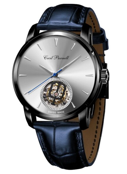 Cecil Purnell Tourbillon Royale 150104SIL.BL
